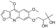 CAS#: 524-90-3， (+)-1-[(4,6-Dimethoxyfuro[2,3-b]Quinolin-7-Yl)Oxy]-3-Methyl-2,3-Butanediol