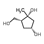 CAS#: 524011-38-9， (1R,3R,5R)-5-(Hydroxymethyl)-1-Methyl-1,3-Cyclopentanediol