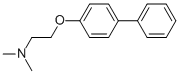 CAS#: 52402-78-5， [2-(Biphenyl-4-Yloxy)-Ethyl]-Dimethyl-Amine