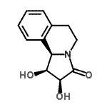 CAS#: 524950-88-7， (1S,2S,10bR)-1,2-Dihydroxy-1,5,6,10B-Tetrahydropyrrolo[2,1-a]Isoquinolin-3(2H)-One