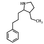 CAS#: 525537-20-6， 3-Ethyl-2-(3-Phenylpropyl)Pyrrolidine