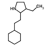 CAS#: 525537-46-6， 2-(2-Cyclohexylethyl)-3-Ethylpyrrolidine
