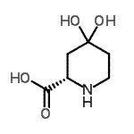 CAS#: 525566-87-4， (2S)-4,4-Dihydroxy-2-Piperidinecarboxylic Acid