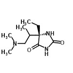 CAS#: 525600-25-3， (5S)-5-[1-(Dimethylamino)-2-Propanyl]-5-Ethyl-2,4-Imidazolidinedione