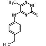 CAS#: 526187-11-1， 5-[(4-Ethylphenyl)Amino]-6-Methyl-1,2,4-Triazin-3(2H)-One
