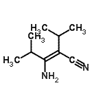 CAS#: 52698-30-3， (2Z)-3-Amino-2-Isopropyl-4-Methyl-2-Pentenenitrile