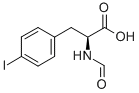 结构式 CAS# 52721-77-4, N-甲酰基-4-碘-L-苯丙氨酸