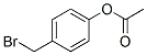 structure of CAS# 52727-95-4, 4-Bromomethylphenyl Acetate;Phenol, 4-(Bromomethyl)-, Acetate;4-Bromomethylphenyl Acetate
