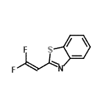 CAS#: 52735-86-1， 2-(2,2-Difluorovinyl)-1,3-Benzothiazole