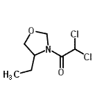 CAS 登录号：52836-86-9， 2,2-二氯-1-(4-乙基-1,3-恶唑烷-3-基)乙酮