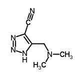 CAS#: 528610-16-4， 4-[(Dimethylamino)Methyl]-1H-1,2,3-Triazole-5-Carbonitrile