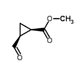 CAS#: 52920-01-1， Methyl (1R,2S)-2-Formylcyclopropanecarboxylate