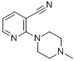 结构式 CAS# 52943-14-3, 2-(4-甲基哌嗪-1-基)烟腈