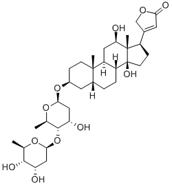 CAS#: 5297-05-2， Digoxigenin-Bis(Digitoxoside)