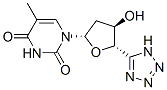 CAS#: 52995-50-3， (2R-(2alpha,4beta,5alpha))-5-Methyl-1-(Tetrahydro-4-Hydroxy-5-(1H-Tetrazol-5-Yl)-2-Furanyl)-2,4(1H,3H)-Pyrimidinedione