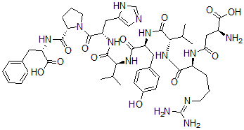 CAS#: 53-75-8， Asp(1)-Val(5)-Angiotensin II