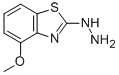 structure of CAS# 53065-23-9, 4-Methoxy-2(3H)-Benzothiazolone Hydrazone