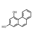 CAS 登录号：53076-41-8， 2,4-菲二醇