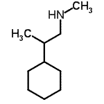 CAS#: 532-52-5， 2-Cyclohexyl-N-Methyl-1-Propanamine