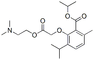 CAS#: 53206-76-1， (2-Isopropoxycarbonyl-6-Isopropyl-3-Methylphenoxy)Acetic Acid 2-(Dimethylamino)Ethyl Ester
