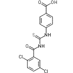 CAS#: 532415-58-0， 4-{[(2,5-Dichlorobenzoyl)Carbamothioyl]Amino}Benzoic Acid