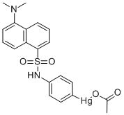 CAS 登录号：53282-60-3， 4-丹磺酰氨基醋酸苯汞