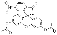 CAS#: 53299-21-1， 3',6'-Bis(Acetyloxy)-6-Nitrospiro[Isobenzofuran-1(3H),9'-[9H]Xanthen]-3-One