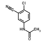 CAS 登录号：53312-85-9， N-(4-氯-3-氰基苯基)乙酰胺