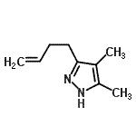 CAS#: 53315-87-0， 3-(3-Buten-1-Yl)-4,5-Dimethyl-1H-Pyrazole