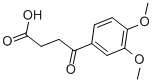 structure of CAS# 5333-34-6, 4-(3,4-Dimethoxyphenyl)-4-Oxobutyric Acid