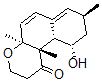 CAS#: 53342-17-9， 2,3,4a,8,9,10,10abeta,10b-Octahydro-10alpha-Hydroxy-4abeta,8beta,10bbeta-Trimethyl-1H-Naphtho[2,1-b]Pyran-1-One