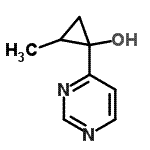 CAS#: 53342-31-7， 2-Methyl-1-(4-Pyrimidinyl)Cyclopropanol