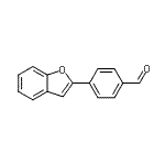 CAS#: 53348-90-6， 4-(1-Benzofuran-2-Yl)Benzaldehyde