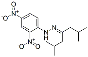 CAS 登录号:5335-89-7, N-(2,6-二甲基庚烷-4-亚基氨基)-2,4-二硝基苯胺