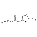 CAS#: 533887-37-5， 2-Methyl-4,5-Dihydro-1,3-Thiazol-4-Yl 3-Butenoate