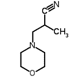 CAS#: 533926-89-5， 2-Methyl-3-(4-Morpholinyl)Propanenitrile
