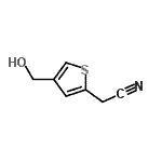 CAS#: 533939-49-0， [4-(Hydroxymethyl)-2-Thienyl]Acetonitrile