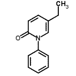 CAS 登录号：53427-98-8， 5-乙基-1-苯基-2(1H)-吡啶酮