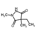 CAS#: 53445-99-1， 4-Ethyl-1,4-Dimethyl-3,5-Pyrazolidinedione