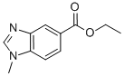 structure of CAS# 53484-19-8, Ethyl 1-Methyl-1H-Benzimidazole-5-Carboxylate;1-Methyl-1H-Benzimidazole-5-Carboxylic Acid Ethyl Ester;Ethyl 1-Methyl-1H-Benzimidazole-5-Carboxylate 97%;Methyl 1-Methyl-1H-Benzimidazole-5-Carboxylate