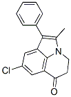CAS#: 53491-38-6， 8-Chloro-4,5-Dihydro-2-Methyl-1-Phenyl-6H-Pyrrolo[3,2,1-ij]Quinolin-6-One