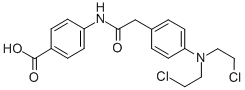 CAS#: 53498-76-3， 4-[[2-[4-[Bis(2-chloroethyl)amino]phenyl]acetyl]amino]Benzoic acid