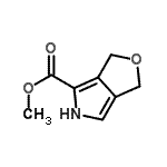 CAS#: 535170-06-0， Methyl 3,5-Dihydro-1H-Furo[3,4-c]Pyrrole-4-Carboxylate