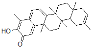CAS 登录号:53527-47-2, (9b,13a,14b)-3-羟基-9,13-二甲基-24,25,26,30-四去甲齐墩果-1(10),3,5,7,20-五烯-2-酮