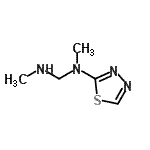 CAS#: 53532-26-6， N,N'-Dimethyl-N-(1,3,4-Thiadiazol-2-Yl)Methanediamine