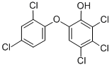 CAS#: 53555-01-4， 4,5,6-Trichloro-2-(2,4-dichlorophenoxy)phenol