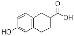 CAS#: 53567-96-7， 6-Hydroxy-1,2,3,4-Tetrahydro-2-Naphthalenecarboxylic Acid