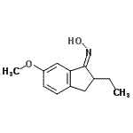 CAS#: 535935-68-3， (1Z)-2-Ethyl-N-Hydroxy-6-Methoxy-1-Indanimine