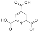 structure of CAS# 536-20-9, Pyridine-2,4,6-Tricarboxylic Acid;Ncistruc1_000914;2,4,6-Pyridinetricarboxylic Acid;Nci60_003799