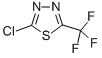 structure of CAS# 53645-98-0, 2-Chloro-5-Trifluoromethyl-1,3,4-Thiadiazole